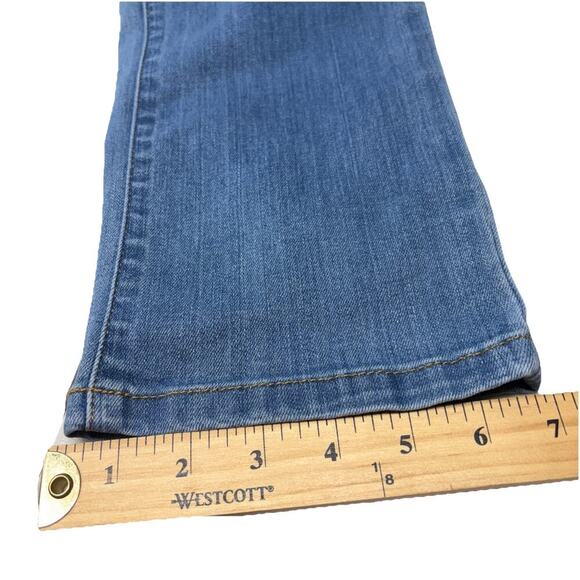 LL Bean Womens Jeans Size 6 M/T Blue Classic Fit Medium tall med Wash denim - Picture 10 of 12